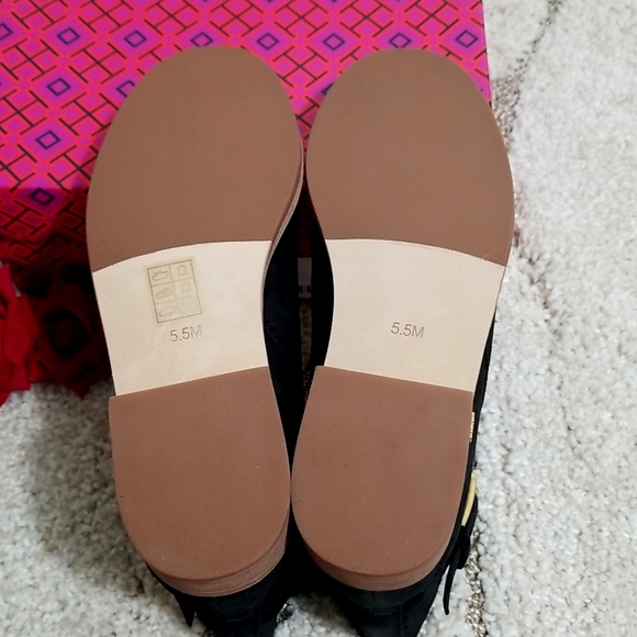 NWT Tory Burch Brooke Ankle Bootie sport suede in black size 5.5. - Picture 8 of 14